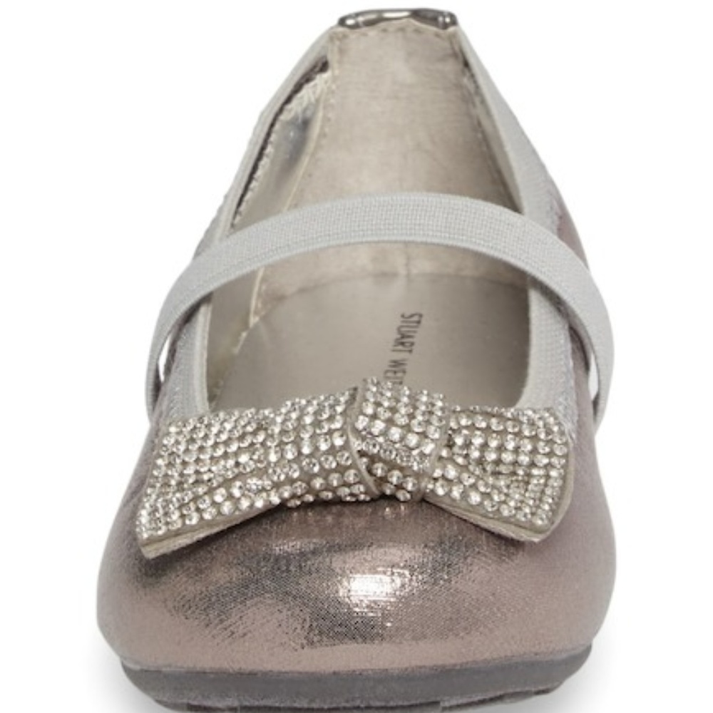 Stuart Weitzman Fannie Glitz Mary Jane Baby Shoes - Picture 7 of 13